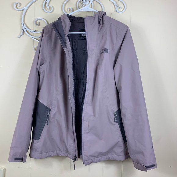 The North Face Jackets & Blazers - The North Face Lilac and Gray Trench Jacket Size Large